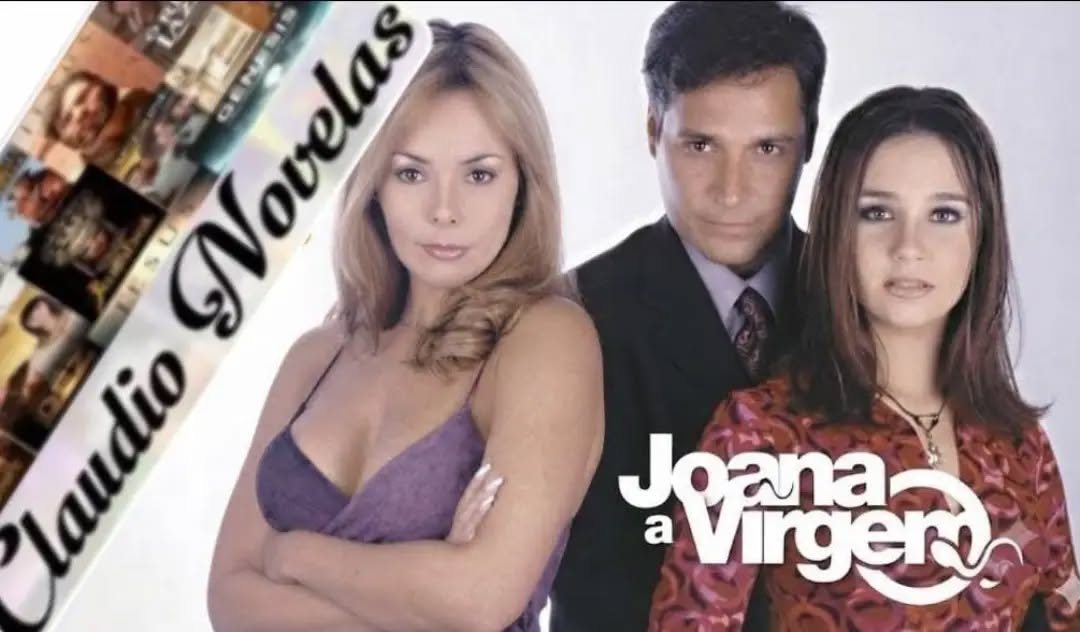 Capa da novela Joana a Virgem